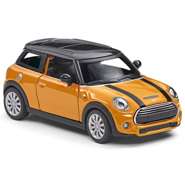 Macheta Oe Mini Cooper S Pullback F56 1:36 Portocaliu 80442447939